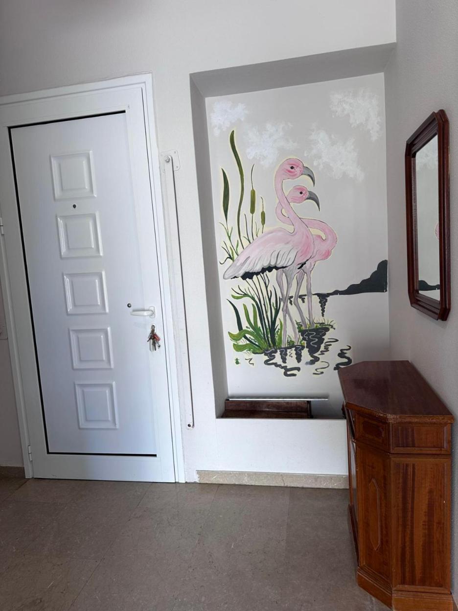 Beach Front Apartment Nea Palatia Bagian luar foto